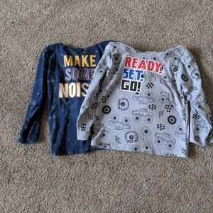 Garanimals long sleeve shirts - hoods - size 3t